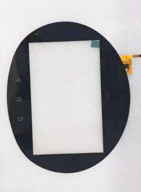 CUSTOMIZED-CIRCLE-CAPACITIVE-TOUCH- SCREEN- 7 INCH –CAPACITIVE-TOUCH- SCREEN-I2C-INTERFACE